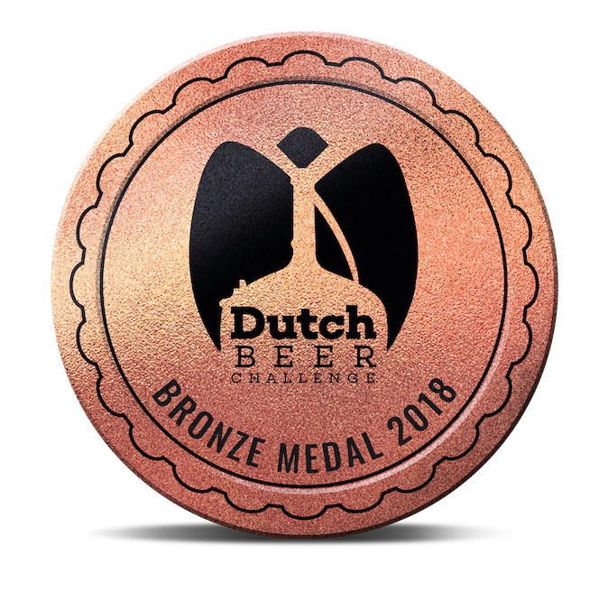 The 2018 Bronze Medal, Dutch Beer Challenge