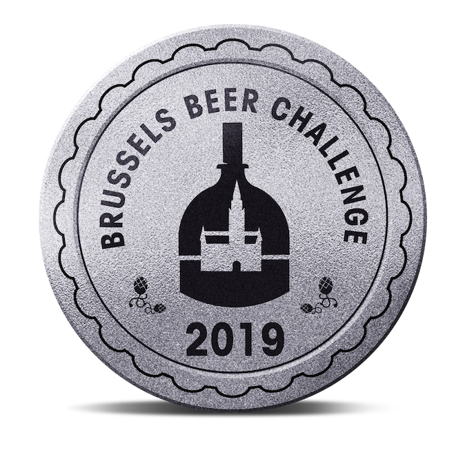 The 2019 Silver Medal, Brussels Beer Challenge