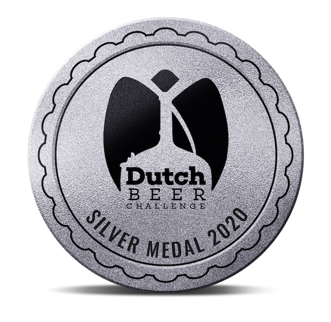 The 2020 Silver Medal, Dutch Beer Challenge