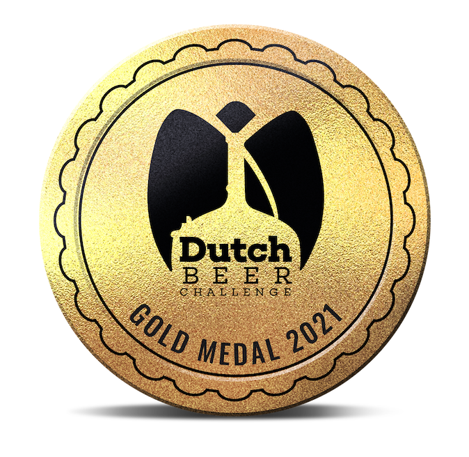 The 2021 Gold Medal, Dutch Beer Challenge