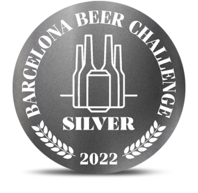 The 2022 Silver Medal, Barcelona Beer Challenge