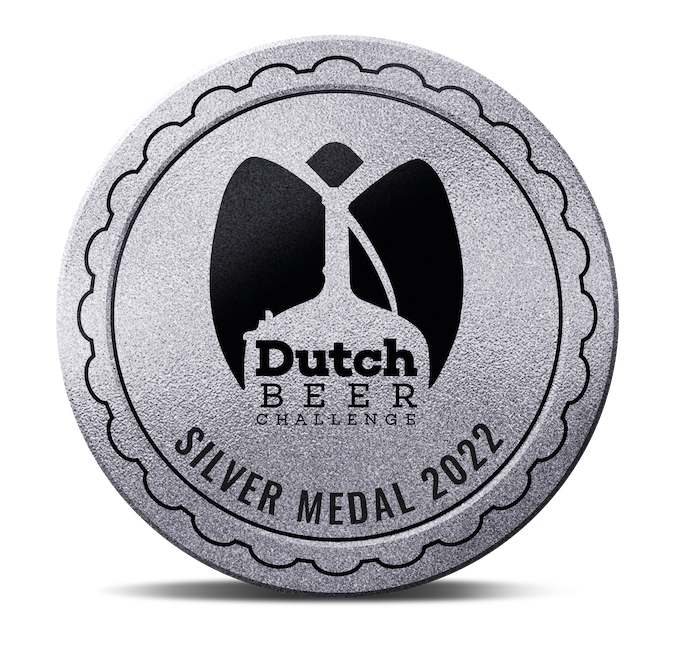 The 2022 Silver Medal, Dutch Beer Challenge
